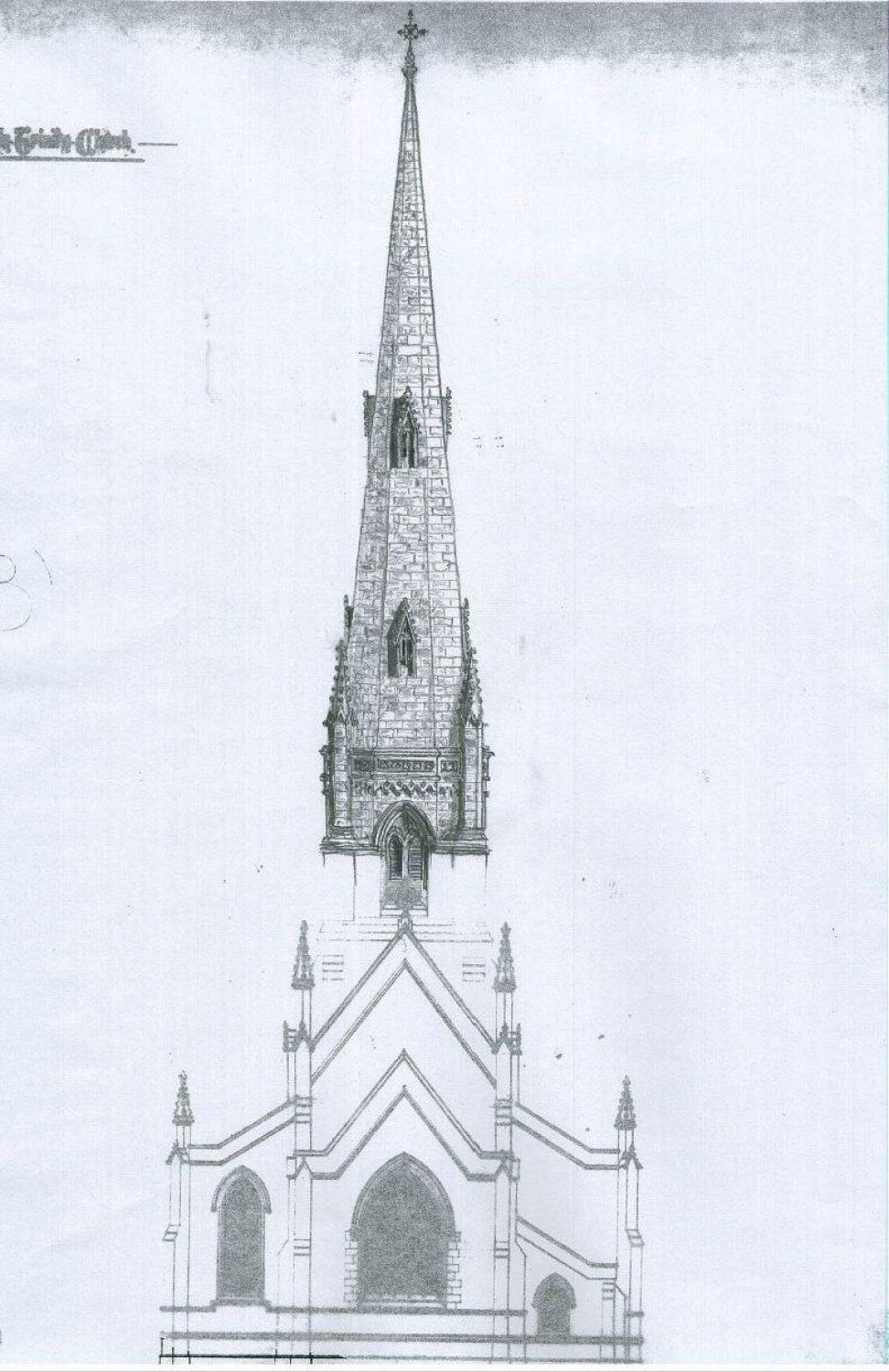 Spire Original Sketch